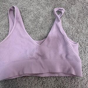 Nikibiki Pastel Lilac Ribbed Camisole Bralette